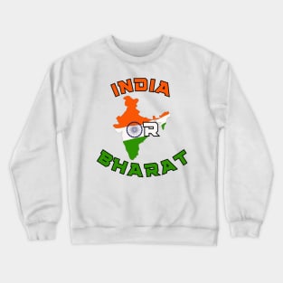 India or Bharat - Akhand All Together Crewneck Sweatshirt